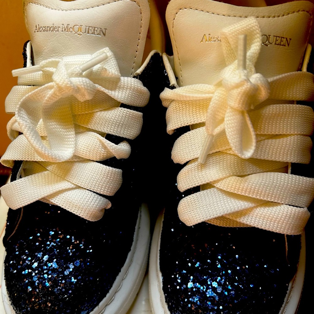 Kids Glitter Alexander McQueen Sneakers